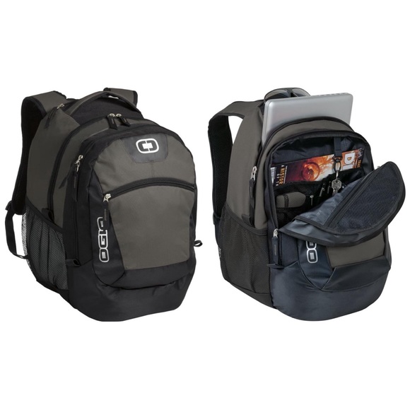 NWT OGIO Rogue Computer Laptop Backpack, Grey Personalized - Picture 8 of 8